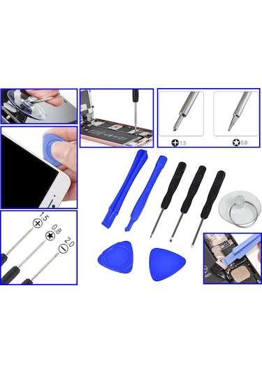 T8000 Ekran Dokunmatik Kapak Yapıştırıcı 15 ML Şeffaf+Tamir Seti