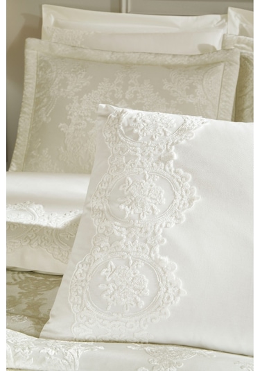 Özdilek Harmony Çeyiz Seti 10 Parça Krem Çok Renkli