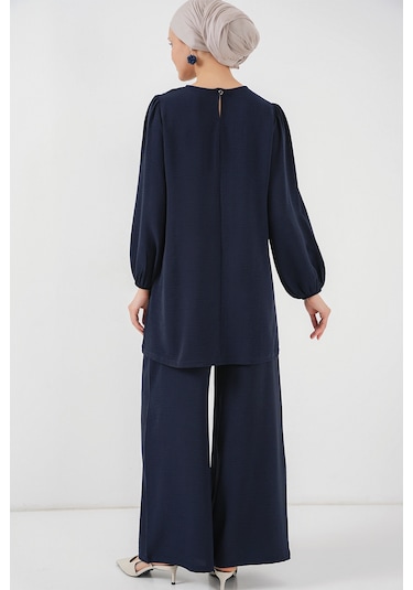 Bigdart Ayrobin Tunik Pantolon Alt Üst Takım 6712 - Lacivert