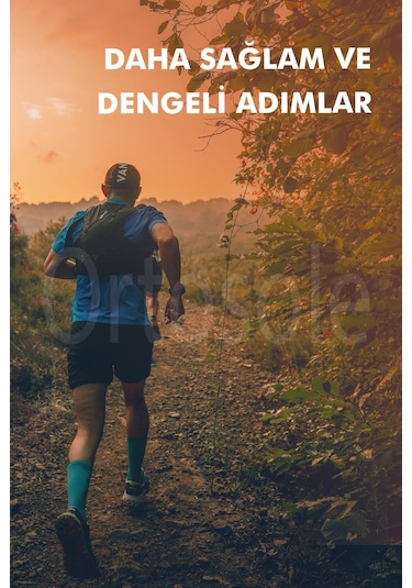 Ortosole Spor ve Koşu Çift Taraflı Kemer Destekli Tabanlık