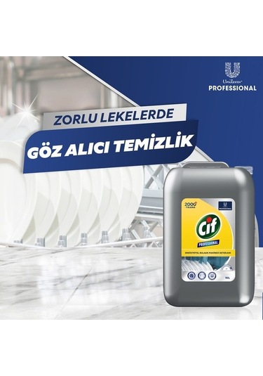 Cif U-pro Endüstriyel Bulaşık Deterjanı 10 L