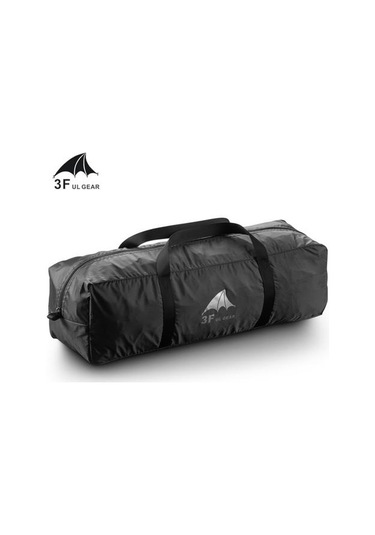 3f Ul Dişli Açık 210 T Polyester 150d Oxford Kumaş Çadır Saklama Çantası Büyük Kapasiteli Seyahat Çantası Çanta Tırmanma Çantaları A Gri