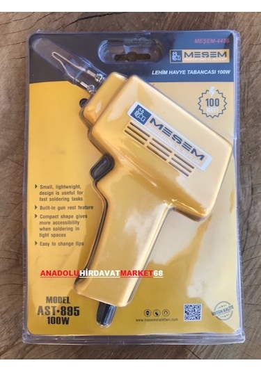 Meşem Lehim Tabancası Havya Tabancası 100Watt Gücünde