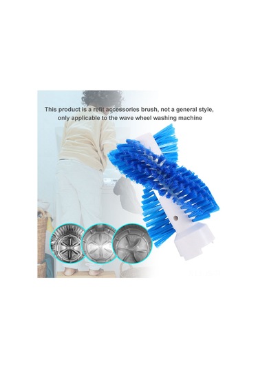 Jeemson Wave Süpürge Makinesi İçin Uyumlu Nylon Fırça - 360 Derece Tam Temizlik, Kolay Kurulum, Dayanıklı Pp Gövde