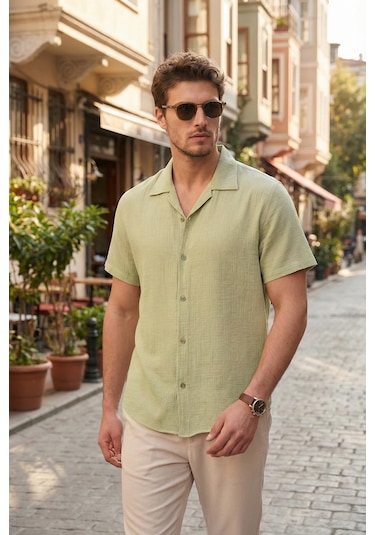Buratti Erkek Gömlek Cf26s125404 Mint Mint
