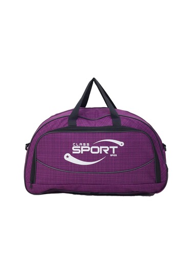 Kabin Boy Hostes Tipi Spor Valiz Seyahat Tatil El Ve Omuz Askılı Günlük Kullanım Ve Kıyafet Çantası Mor
