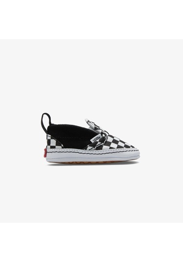Vans Slip On V-crib Checkered Bebek Beyaz Spor Ayakkabı Va2xslfb7 Beyaz