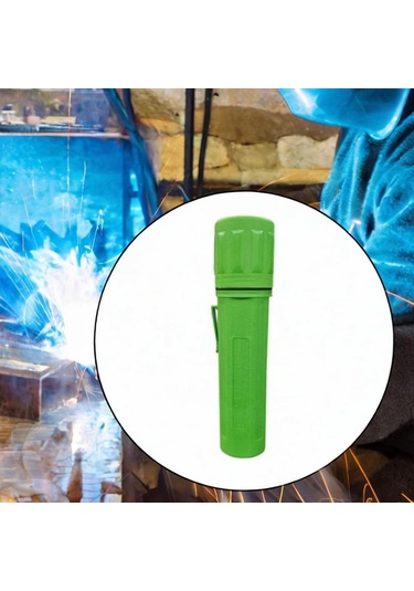 Homyl Kaynak Çubuk Depolama Tüpü Seyahat Çalışması Yeşil