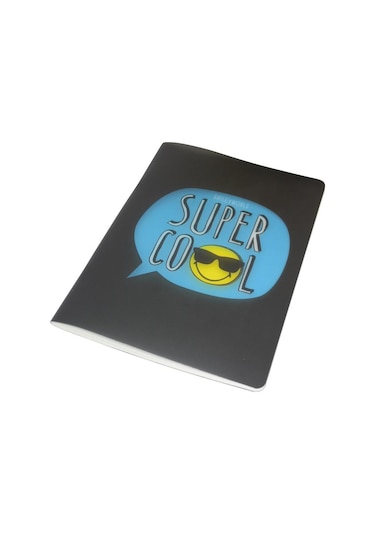 Mynote Smiley Campus Defter Plastik Kapak Çizgili 40 Yaprak 26x18