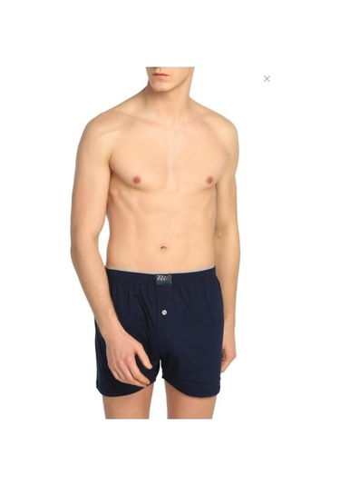 6'Lı Tutku Elit 1101 Havlu Bel Düğmeli Erkek Boxer Karışık Renk Çok Renkli