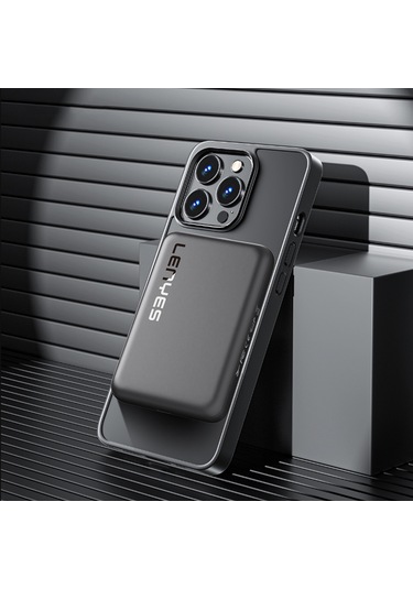 Lenyes Pw139d Pd 20w Ultra İnce Hızlı Şarj Özellikli Wireless Powerbank 15w 10000mah Siyah