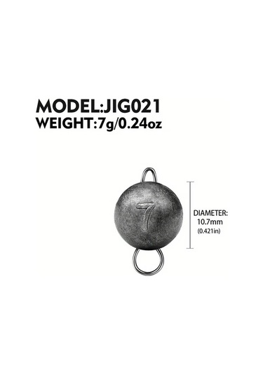 Gateesat 10 Adet 7g Premium Kurşun - Drop Shot Ve Texas Rig İçin