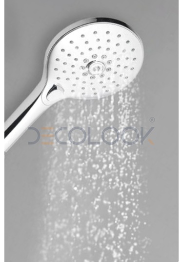 Roca Aurea AA5B247CC0K 3 Fonksiyonlu Sürgülü El Duşu Takımı Krom