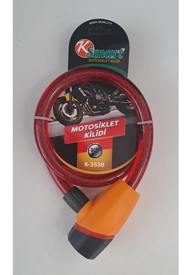 Ksmart Bisiklet Ve Motosiklet Kilidi Anahtarlı K-3538