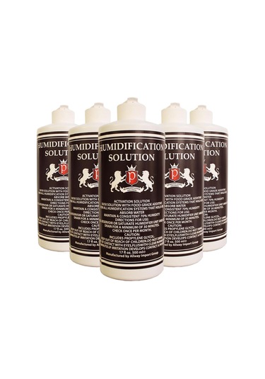 Humidor Puro Kutusu Nemlendirici %70 Saf Su Solüsyon 500ml 5'li E