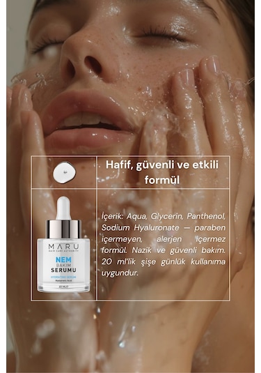 Maru Nem Serumu Hyaluronik Asit 20 ML