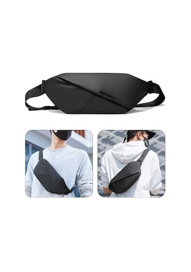 Maoyaya Mr-7786 Şık Erkek Göğüs Çantası, Su Dayanıklı Modelleri Acu