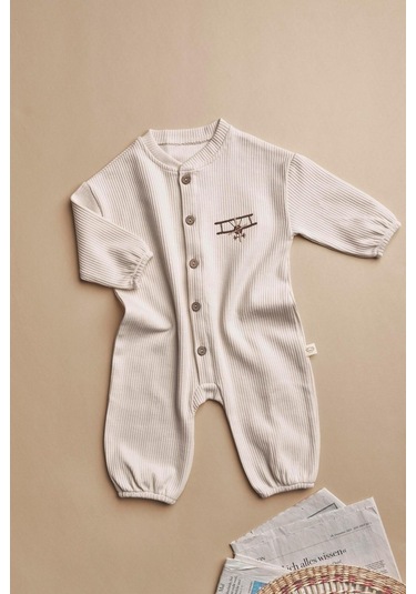 Oh La La Koala Little Aviator Baby Tulum Ekru