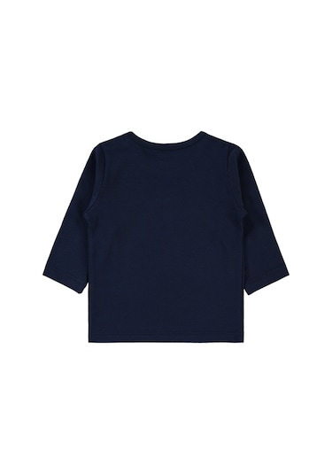 Civil Baby Kız Bebek Sweatshirt 6-18 Ay Lacivert 19958733223w1-12 Lacivert