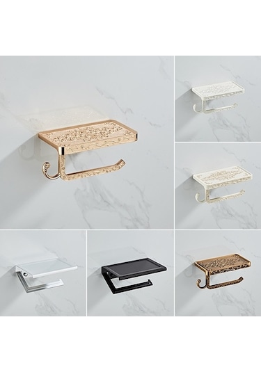 Tongxida Altın Renkli Space Alüminyum Mutfak Tuvalet Kağıt Tutucu Diğer