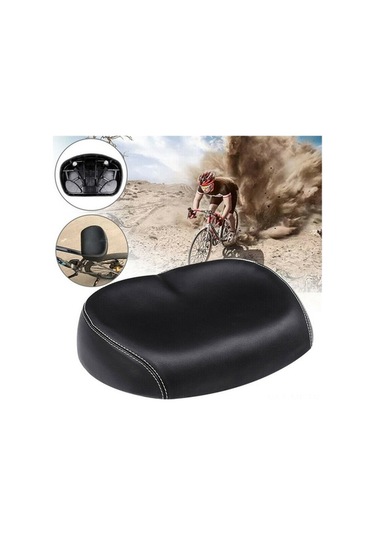 Novahub Geniş Burunsuz Pu Bisiklet Selesi, Ergonomik Tasarım, Uzun Sürüşler İçin Konforlu, Yol & Dağ Bisikletler İçin Çok Renkli