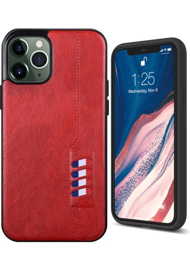 Iphone 12 / 12 Pro Kilif Busy Deri Arka Kapak 514449820
