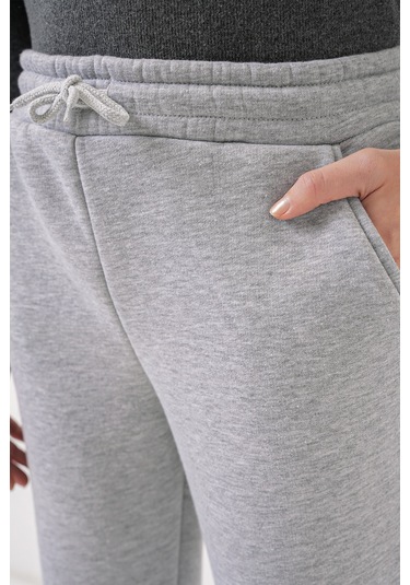 Bigdart 55450 Üç İplik Eşofman Altı - Gri