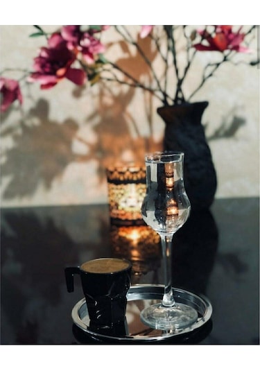 Paşabahçe 440111 Grappa Kahve Yanı Su Bardağı 6'Lı