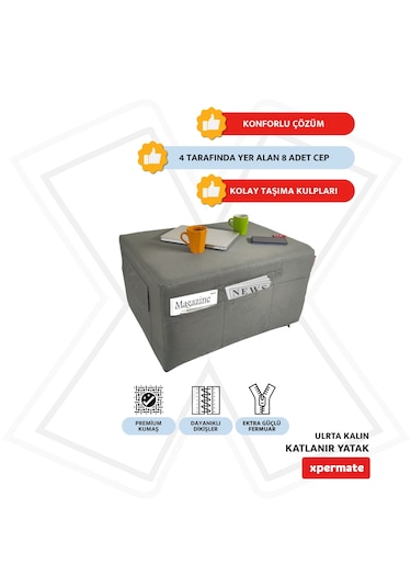 Xpermate Ultra Kalın Katlanır Sünger Yer Yatağı
