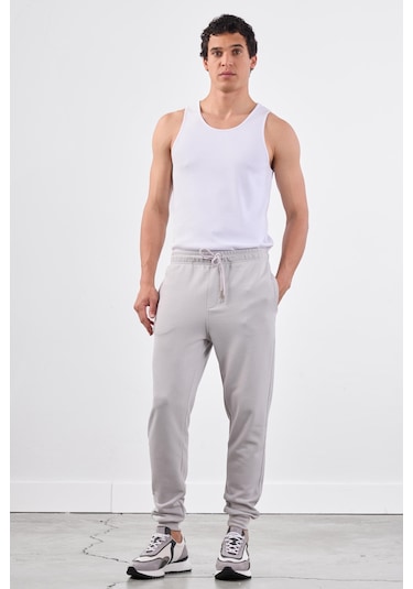 Dufy A.gri Erkek Eşofman Altı - Regular Fit A.Gri