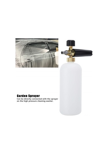 Pazly Yüksek Basınçlı Köpük Püskürtücü - Araba, Ev, Bahçe Temizliği İçin 5 Metre Menzil