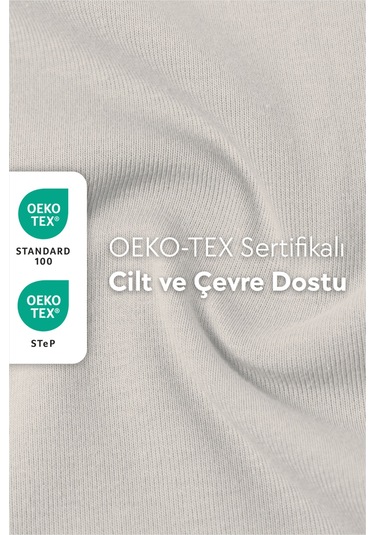 Calmera %100 Pamuk Penye Lastikli Çarşaf Tek Kişilik 90x190 - 100x200 - 120x200 Bej