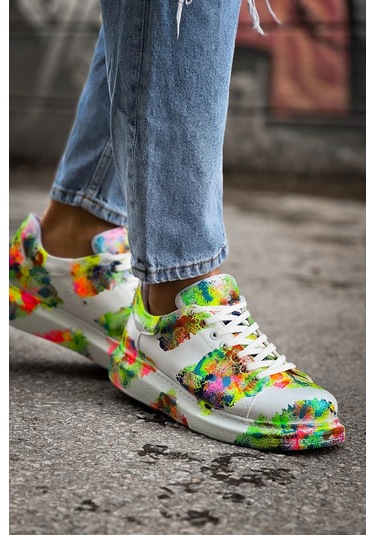Ch254 - Cbt Pittura Erkek Ayakkabı 550 Colorfull Çok Renkli Ch254 - Cbt Pittura Erkek Ayakkabı 550 Colorfull Çok Renkli