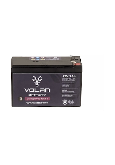 12 Volt 7 Amper Kuru Agm Akü Ups Güç Kaynağı 3 Yıl Garantili / 325018801