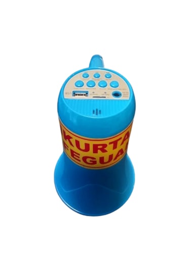 Cankurtaran El Megafonu 50 Watt Açık Mavi