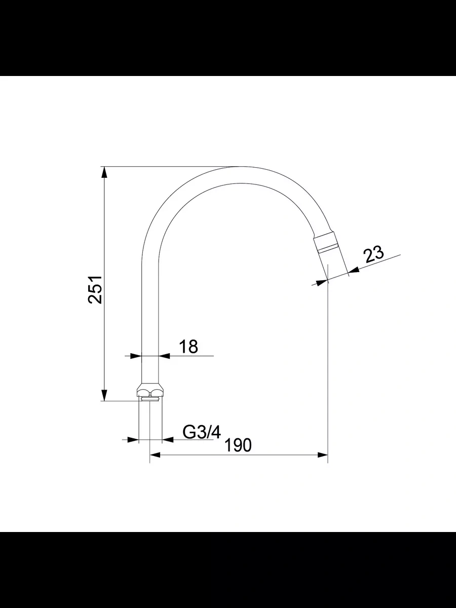 Iddıs Mutfak Musluğu, J Şekilli, Paslanmaz Çelik, Krom 139624244 Krom