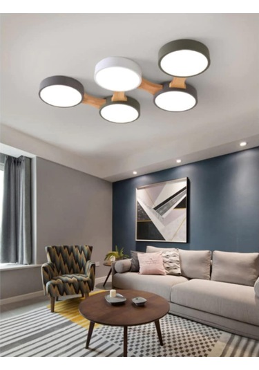 Simaavize Minimalist Modern Led 5’Li Avize (506465371)