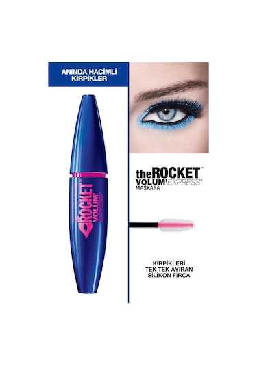Maybelline New York Volum Express Rocket Maskara Siyah