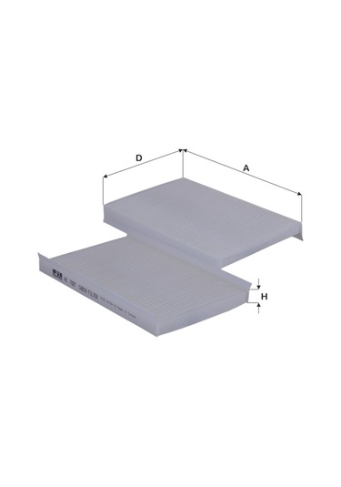 Fil Hc 7087 Fıat Albea Palio Siena 96-04 Polen Filtresi Oem No: 7