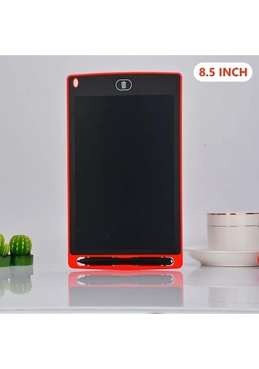 8.5/12ınch Çizim Tahtası Lcd Ekran Yazma Dijital Grafik Çizim Tabletleri Kidscolor Için El Yazısı Pedi Oyuncakları: 8.5 Inç Kırmızı Tgp9o2