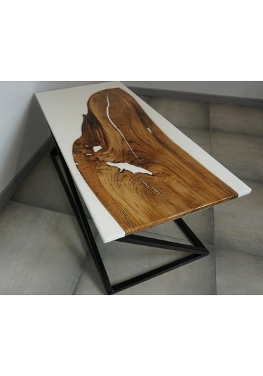 Epoksi Ceviz Sehpa Epoksi Sehpa Epoksi Orta Sehpa