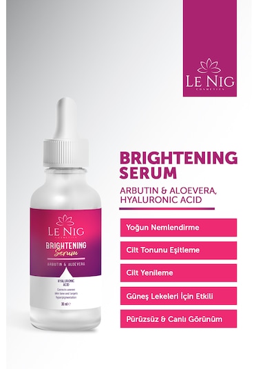 Le Nig Aydınlatıcı ve Cilt Tonu Eşitleyici Serum 30 ML
