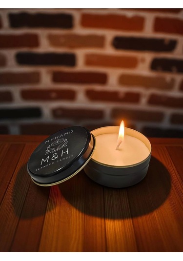 Myhand Soyawax Siyah Teneke Eternal Love Esans Kokulu Mum 60 Gr Siyah