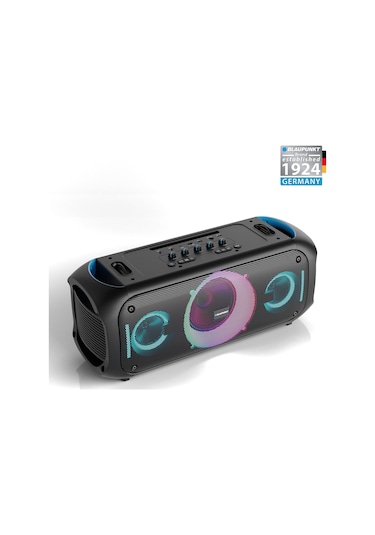 Blaupunkt Pl700 Mikrofonlu Uzaktan Kumandalı Kablosuz Bluetooth Speaker Hoparlör Siyah
