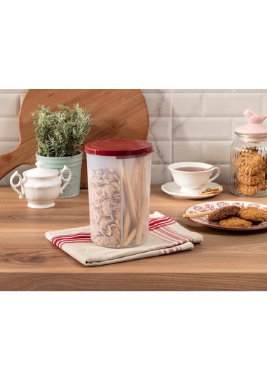 Madame Coco Wesley 3 Bölmeli Erzak Kabı 1ksakl030112,5x13x18cm-carmen Kırmızı