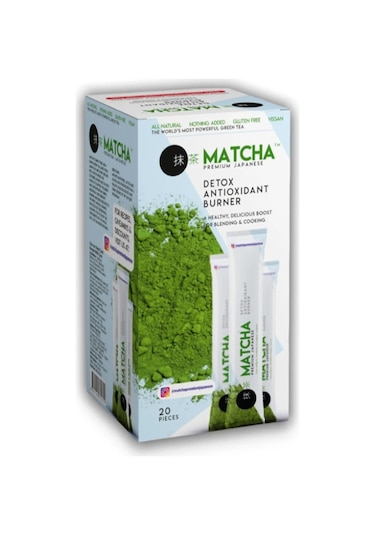 Matcha Premium Japanese Toz Maça Çayı 20 x 10 G