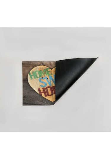 Home Sweet Yazılı Kauçuk İç Ve Dış Kapı Önü Paspası 40x70