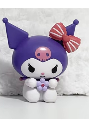 Kawaii Sanrio Kuromi Karikatür Figür Model -2