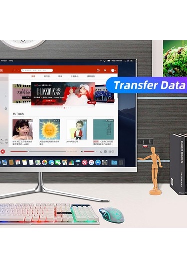 Siyah Fonken Usb Kart Okuyucu 3.0 Tf Sd Kart Okuyucu 2 İn1 Kart Okuyucu Adaptörü Pc Dizüstü Akıllı Hafıza Kartı Okuyucu Microsdxc Rider Adaptörü