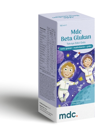 MDC Beta Glukan Şurup 150 ML